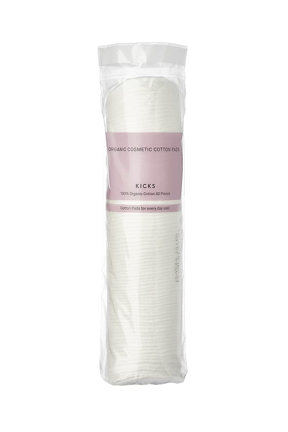 KICKS Beauty Organic Cotton Pads 80 pcs