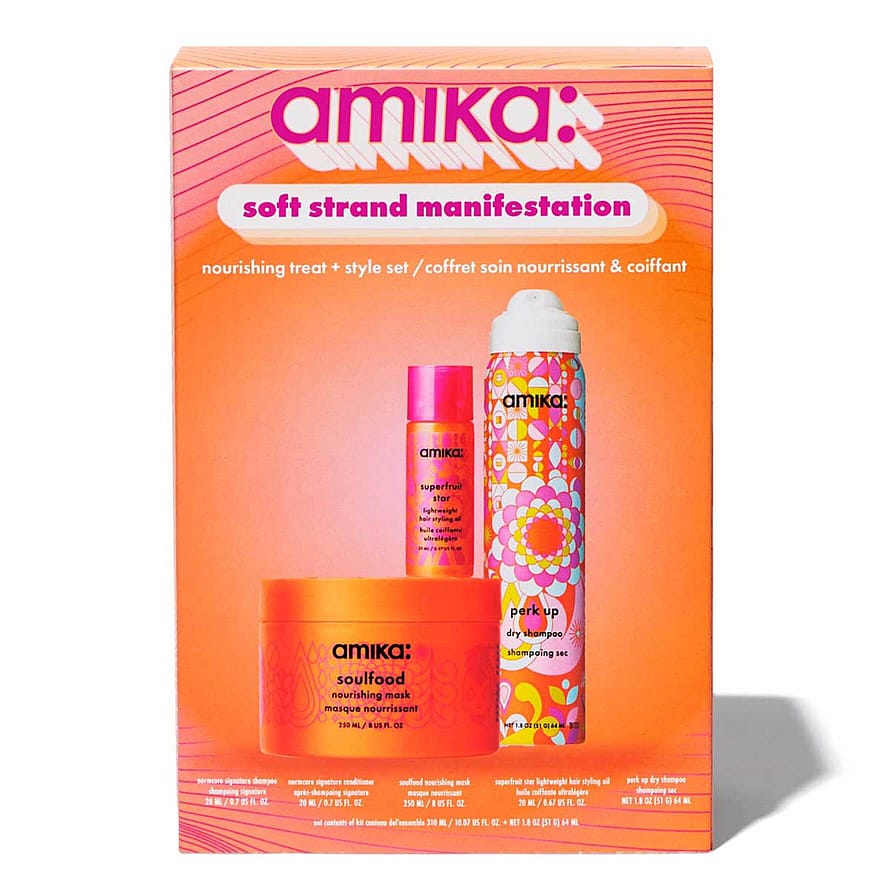amika: Signature Treat + Style Trio Set Gift Box