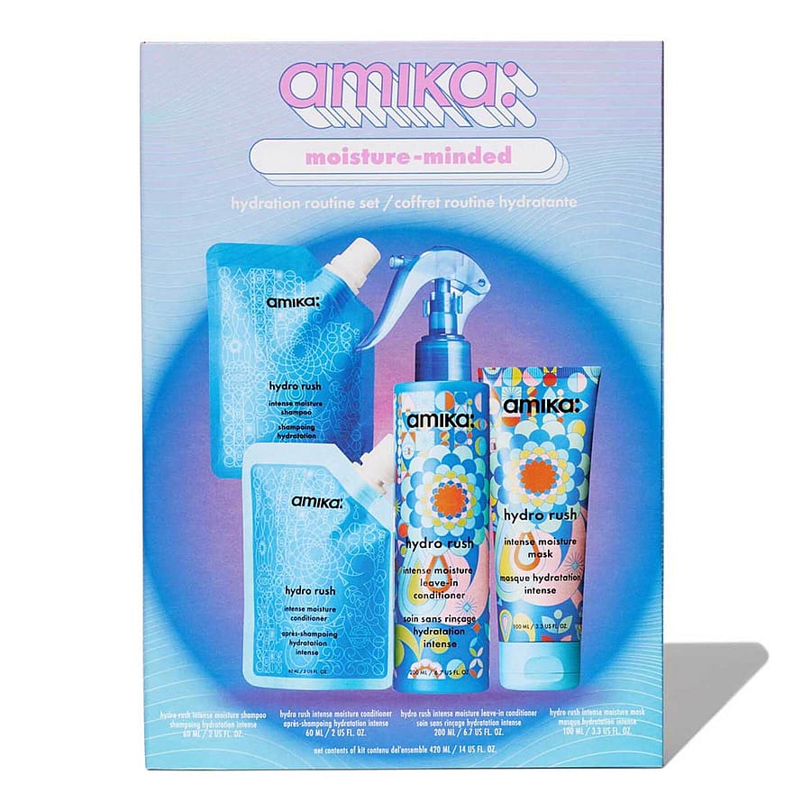amika: Hydration Wash + Care Routine Set Gift Box